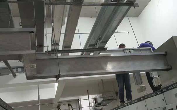 母线施工现场